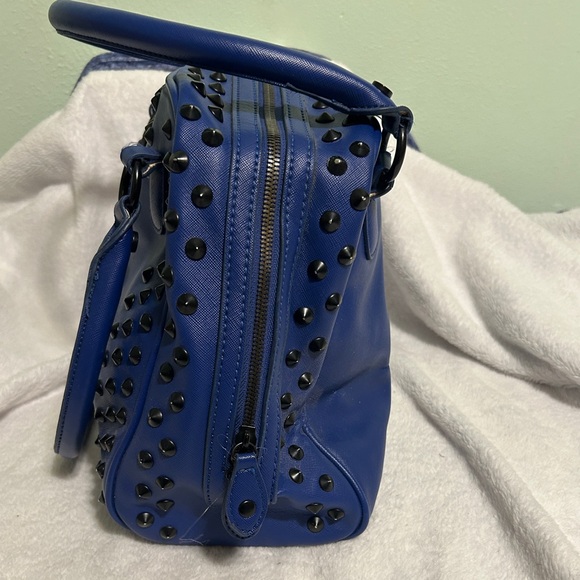 Blue Steve Madden Studded Bag - Picture 9 of 12